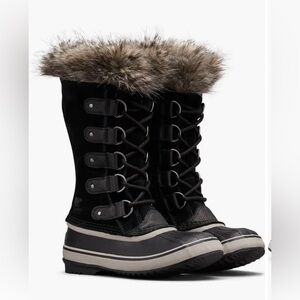 Sorel Joan of Arctic Women's Snow Boots Black/Quarry Size 5